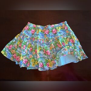 Aeropostale Hawaiian Print Skirt -Size Medium